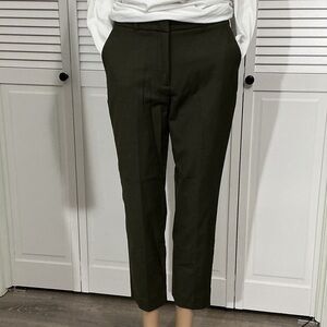 White House Black Market Olive Green Slim Dress Pants